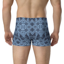 Load image into Gallery viewer, Grey Blue Boxer Briefs - Happiness Looks Beautiful