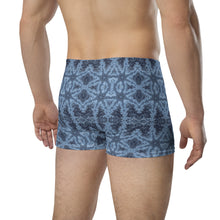 Load image into Gallery viewer, Grey Blue Boxer Briefs - Happiness Looks Beautiful