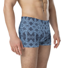 Load image into Gallery viewer, Grey Blue Boxer Briefs - Happiness Looks Beautiful