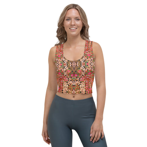 Pink Prairie Crop Top - Happiness Looks Beautiful