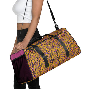 Leopard Love Duffle bag - Happiness Looks Beautiful