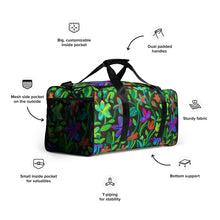 Load image into Gallery viewer, Moonlit Garden Duffle Bag