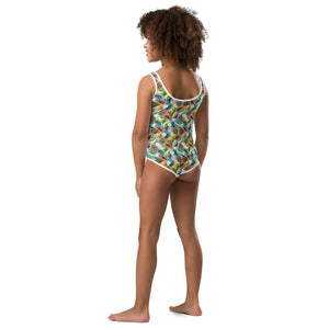 Tropical Fruit Girl's Swimsuit