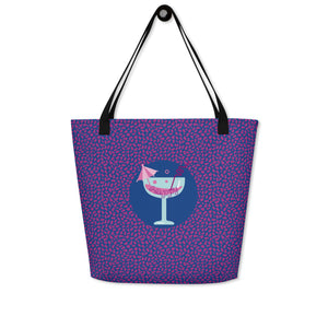 Glass of Happy Beach Bag