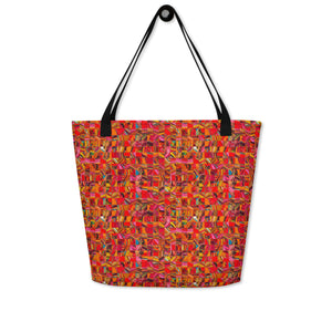 Artiste Beach Bag - Happiness Looks Beautiful