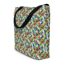 Load image into Gallery viewer, Tropical Fruit Beach Bag