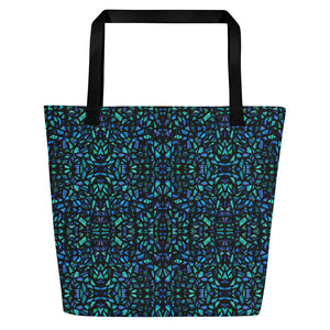 Mosaic Shell Beach Bag