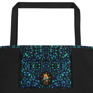 Mosaic Shell Beach Bag