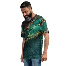 Load image into Gallery viewer, Green Gemstone Men&#39;s T-shirt