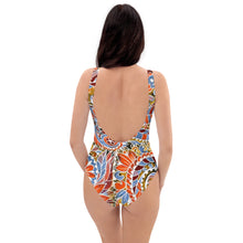 Load image into Gallery viewer, Paisley Party One-Piece Swimsuit