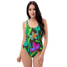 Load image into Gallery viewer, Moonlit Garden One-Piece Swimsuit