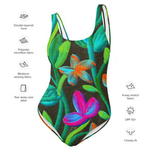 Load image into Gallery viewer, Moonlit Garden One-Piece Swimsuit