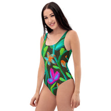 Load image into Gallery viewer, Moonlit Garden One-Piece Swimsuit