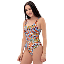 Load image into Gallery viewer, Paisley Party One-Piece Swimsuit