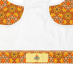 Sun-Kissed Padded Sports Bra