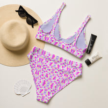 Load image into Gallery viewer, Summer Sorbet Recycled High-Waisted Bikini - Happiness Looks Beautiful