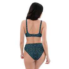 Load image into Gallery viewer, Mosaic Shell Recycled High-Waisted Bikini - Happiness Looks Beautiful