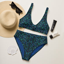 Load image into Gallery viewer, Mosaic Shell Recycled High-Waisted Bikini - Happiness Looks Beautiful