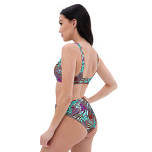 Load image into Gallery viewer, Animal Print Recycled High-Waisted Bikini