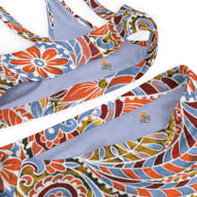 Load image into Gallery viewer, Paisley Party Recycled High-Waisted Bikini