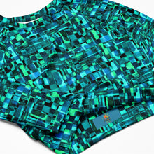 Load image into Gallery viewer, Lagoon Recycled Long-Sleeve Crop Top - Happiness Looks Beautiful