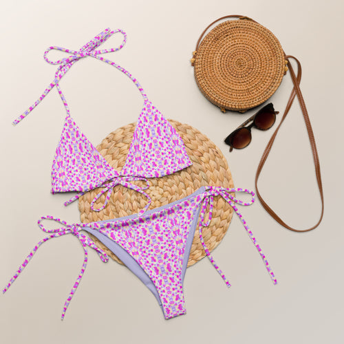 Summer Sorbet Recycled String Bikini - Happiness Looks Beautiful