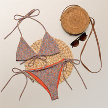 Load image into Gallery viewer, Paisley Party Recycled String Bikini - Happiness Looks Beautiful