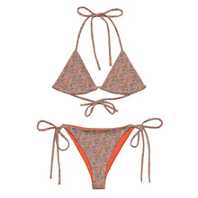 Load image into Gallery viewer, Paisley Party Recycled String Bikini - Happiness Looks Beautiful