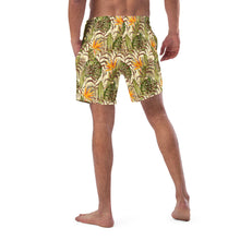 Load image into Gallery viewer, Tropical Island Men&#39;s Swim Trunks - Happiness Looks Beautiful