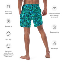 Load image into Gallery viewer, Lagoon Men&#39;s Swim Trunks - Happiness Looks Beautiful