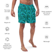 Load image into Gallery viewer, Lagoon Men&#39;s Swim Trunks - Happiness Looks Beautiful