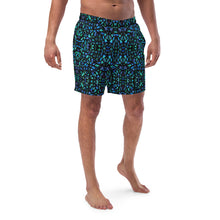 Load image into Gallery viewer, Mosaic Shell Men&#39;s Swim Trunks - Happiness Looks Beautiful