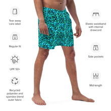 Load image into Gallery viewer, Lagoon Men&#39;s Swim Trunks - Happiness Looks Beautiful