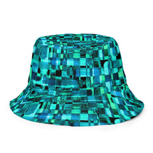 Load image into Gallery viewer, Lagoon Reversible Bucket Hat - Happiness Looks Beautiful