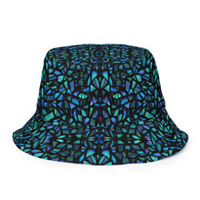 Load image into Gallery viewer, Mosaic Shell Reversible Bucket Hat - Happiness Looks Beautiful