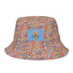 Paisley Party Reversible Bucket Hat - Happiness Looks Beautiful