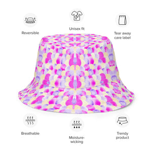 Summer Sorbet Reversible Bucket Hat - Happiness Looks Beautiful