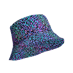 Cool Cheetah Reversible Bucket Hat - Happiness Looks Beautiful