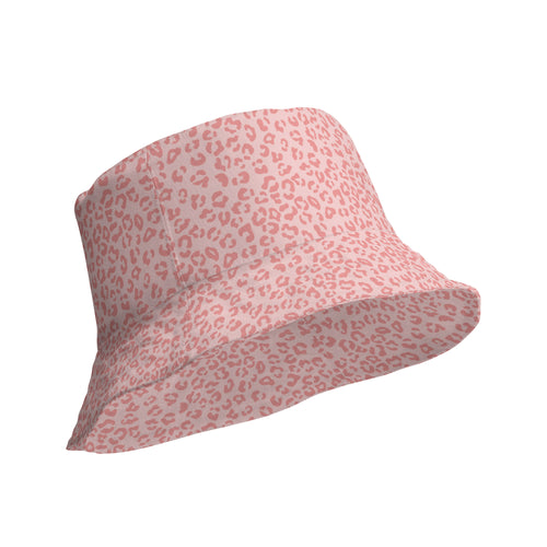 Pink Cheetah Reversible Bucket Hat - Happiness Looks Beautiful