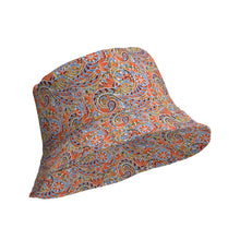 Load image into Gallery viewer, Paisley Party Reversible Bucket Hat - Happiness Looks Beautiful