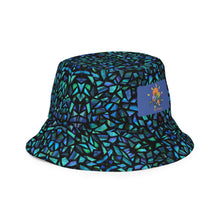 Load image into Gallery viewer, Mosaic Shell Reversible Bucket Hat - Happiness Looks Beautiful