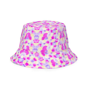 Summer Sorbet Reversible Bucket Hat - Happiness Looks Beautiful