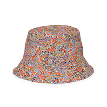 Load image into Gallery viewer, Paisley Party Reversible Bucket Hat - Happiness Looks Beautiful