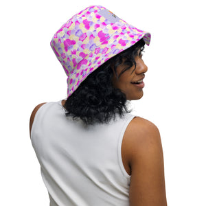 Summer Sorbet Reversible Bucket Hat - Happiness Looks Beautiful