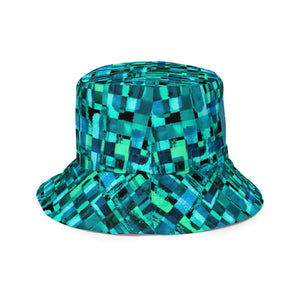 Lagoon Reversible Bucket Hat - Happiness Looks Beautiful