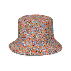 Paisley Party Reversible Bucket Hat - Happiness Looks Beautiful