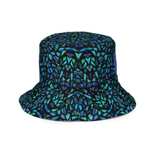 Load image into Gallery viewer, Mosaic Shell Reversible Bucket Hat - Happiness Looks Beautiful