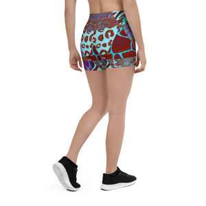 Animal Print Shorts