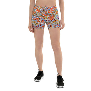 Paisley Party Shorts