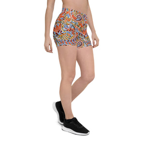 Paisley Party Shorts